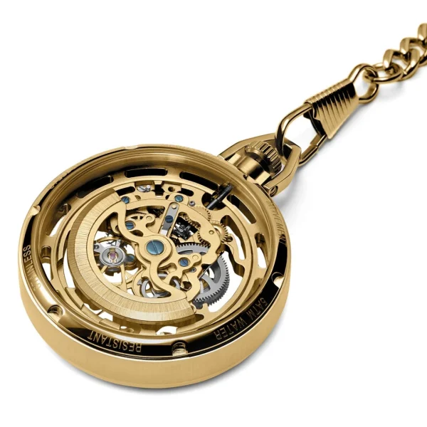 REMISE Seizmont Montre De Poche Squelette Mécanique Sigfred Agito 7