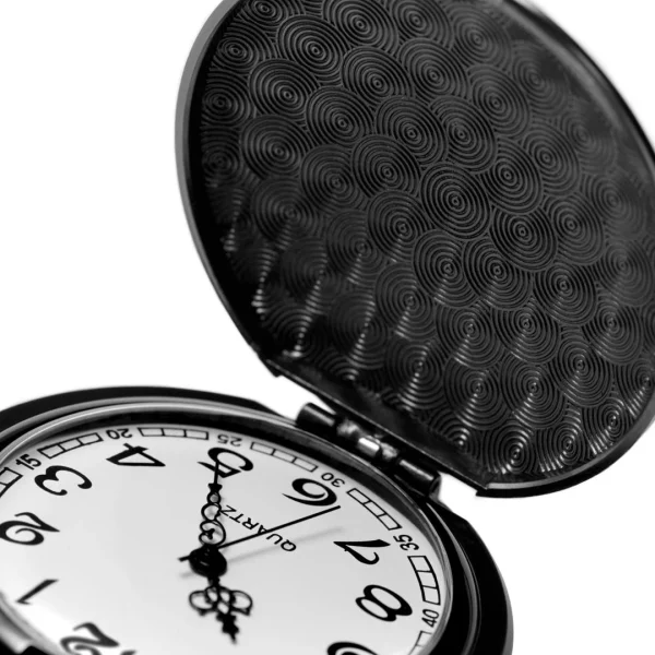 nouvelle saison Montres Carlo Montre De Poche Noire 5