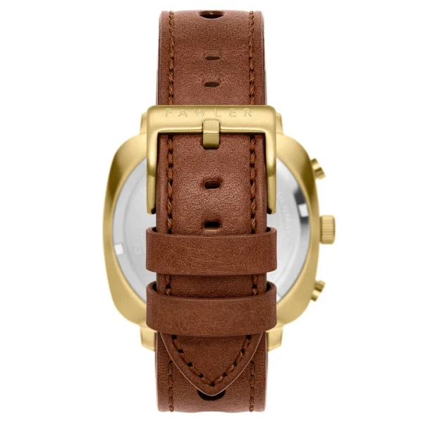 Fawler Callao | Montre Coussin Dorée pas cher 6