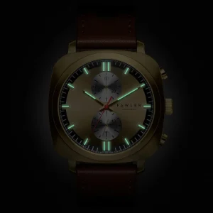 Fawler Callao | Montre Coussin Dorée pas cher 10