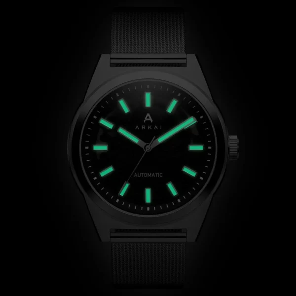 Meilleur Service Arkai Caron | Montre Squelette Automatique En Acier Inoxydable Argenté 3