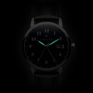 Fawler Night Sky | Montre GMT En Acier Inoxydable Argenté à Cadran Orné D’aventurine en ligne 10