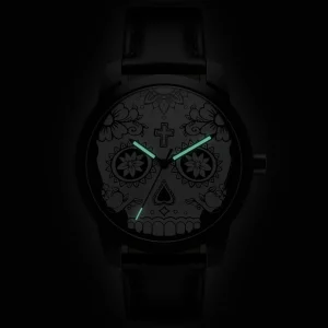 Lucleon Todos | Montre Noire & Blanche Le Jour Des Morts Top ventes 16
