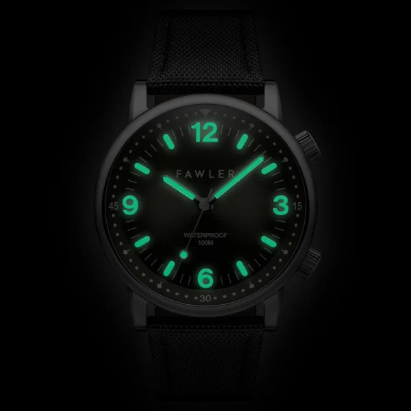 soldes luxe Fawler Acero | Montre De Plongée En Acier Inoxydable Argenté Et Gris 3