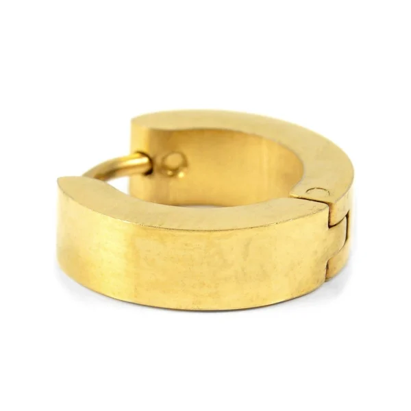 comparez les prix Fort Tempus Boucle D’oreille Triple Croix Couleur Or 3