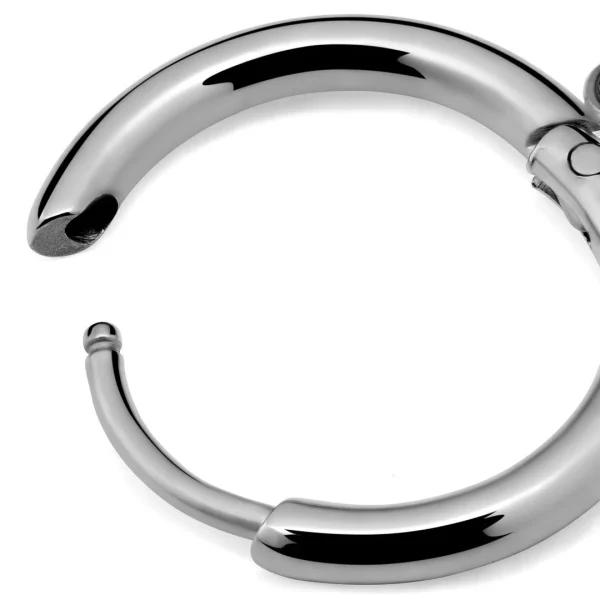 Otsu Fahrenheit | Boucle D’oreille Avec L’initiale M En Acier Argenté acheter 5