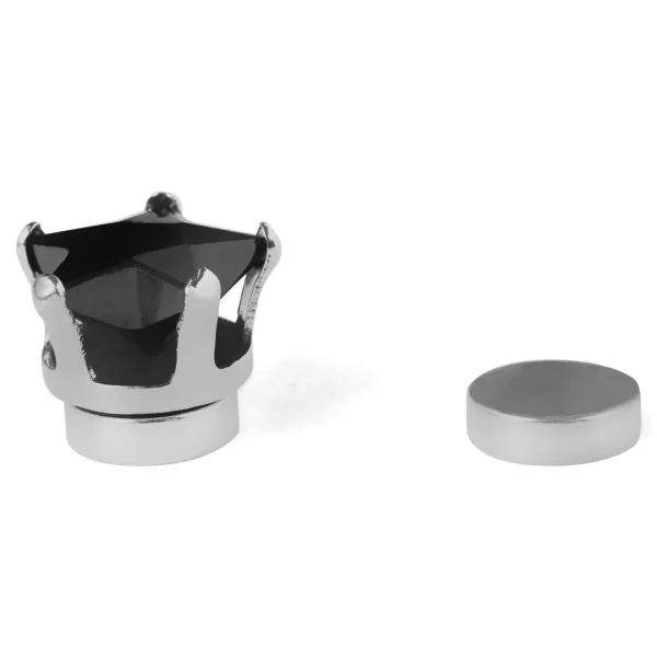 grande marque pas cher Lucleon Petite Boucle D’oreille étoilée En Cristal Noir 6mm 3