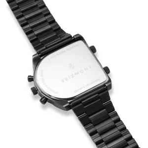 magasin en ligne france Seizmont Montre Noire Provectus 18