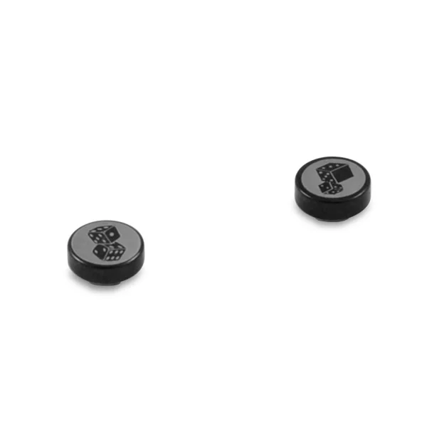 Fort Tempus Boucle D’oreille Magnétique Dés Noirs REMISE allant jusqu. 3