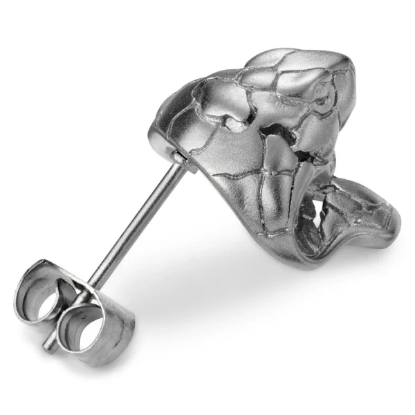 Moody Mason Boucle D’oreille Jax – Cobra En Acier marque pas cher 3