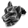 france Moody Mason Boucles D’oreilles Jax – Loup En Acier Gris Foncé 11