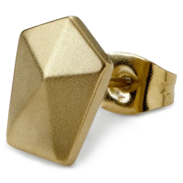 Moody Mason Clous D’oreilles Jax En Acier Doré excellent qulity 1