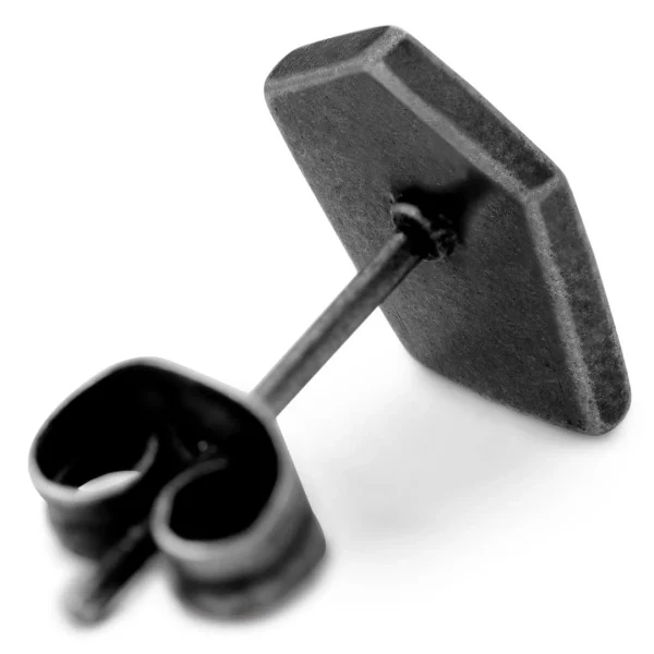 online boutique Moody Mason Clou D’oreille Jax En Acier Gris 3