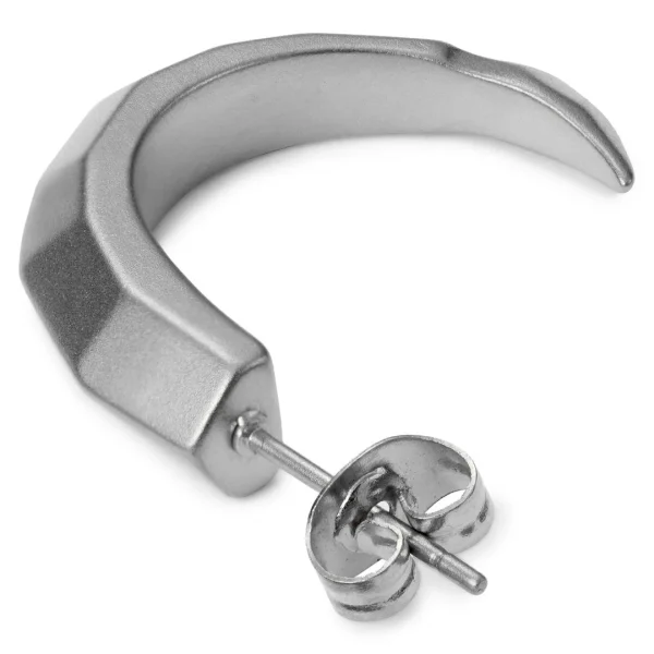 à prix réduits Moody Mason Boucles D’oreilles Jax En Acier – La Serre 3