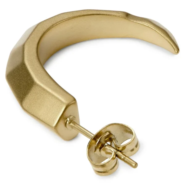 Moody Mason Boucle D’oreille Jax En Acier Doré – La Serre ﻿soldes 3