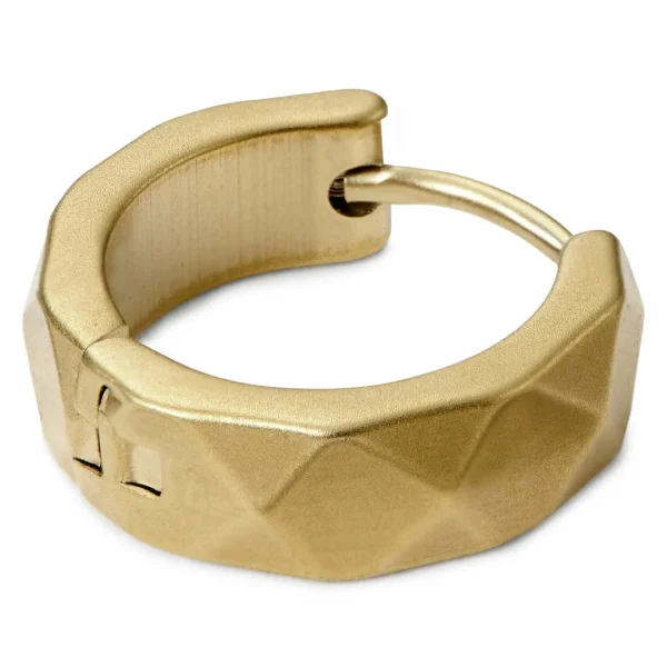 Dernières Nouveautés Moody Mason Boucle D’oreille En Acier Doré Jax 1