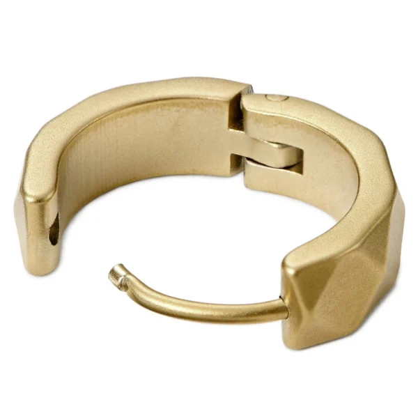 Dernières Nouveautés Moody Mason Boucle D’oreille En Acier Doré Jax 3