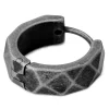 Moody Mason Boucle D’oreille En Acier Gris Foncé Jax Couleurs variées 22