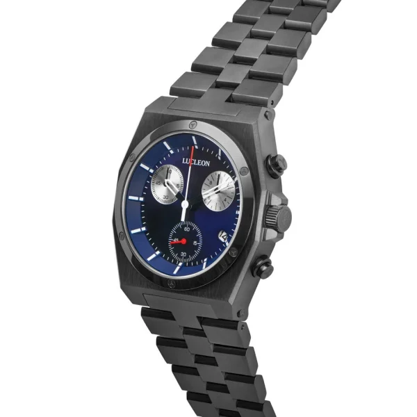 Lucleon Montre Chronographe Lennon Ray En Acier Inoxydable en france 3
