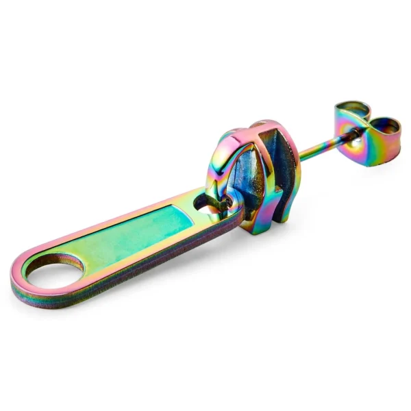 Otsu Clou D’oreille Floyd Arc-en-ciel Zipper Pas Cher Magasin Soldes 1