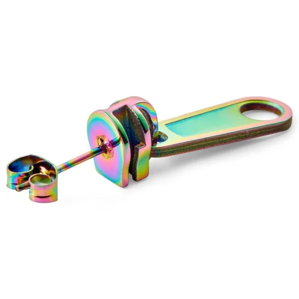 Otsu Clou D’oreille Floyd Arc-en-ciel Zipper Pas Cher Magasin Soldes 3