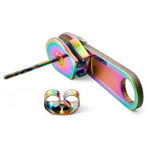 Otsu Clou D’oreille Floyd Arc-en-ciel Zipper Pas Cher Magasin Soldes 11