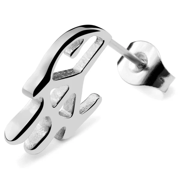 soldes en ligne Otsu Fahrenheit | Clou D’oreille Symbole De La Paix 5