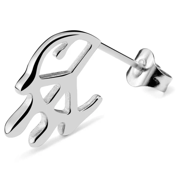 soldes en ligne Otsu Fahrenheit | Clou D’oreille Symbole De La Paix 6