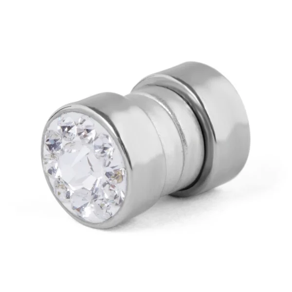 Fort Tempus Boucle D’oreille Magnétique à Cristaux Translucides – 8 Mm solde en ligne 1