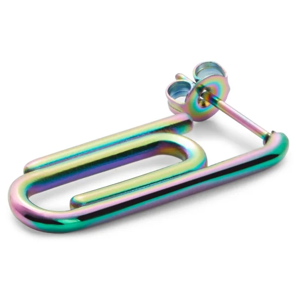 qualité supérieure Otsu Clou D’oreille Floyd Arc-en-ciel En Trombone 1
