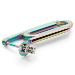 qualité supérieure Otsu Clou D’oreille Floyd Arc-en-ciel En Trombone 9
