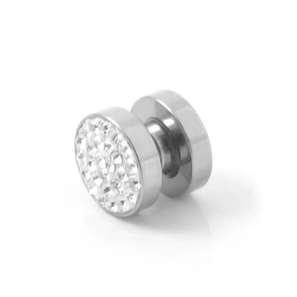 commentaire favorable Fort Tempus Boucle D’oreille Magnétique En Zircone – 10 Mm 1