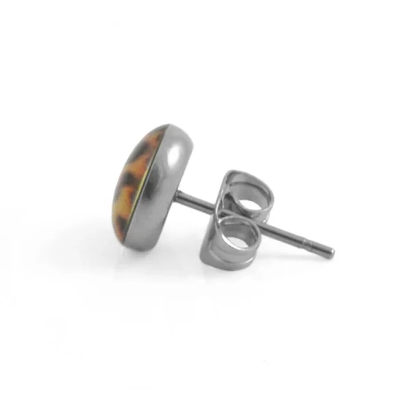 Fort Tempus Boucle D’oreille Léopard Simple prix abordable 3