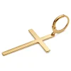Boutique Fort Tempus Boucle D’oreille Avec Pendentif Croix Dorée 11