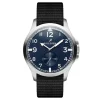 Sidegren Luxor | Montre De Terrain De Style Vintage En Acier Inoxydable Couleur Bleu Et Argent a Prix Discount 17
