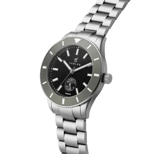 Fawler Makalu | Montre De Plongée En Titane Brossé Avec Lunette Grise outlet 16