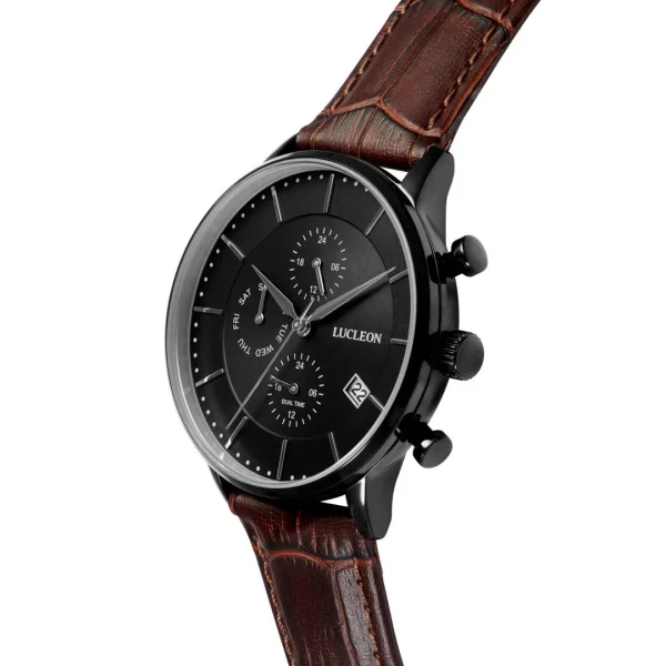 boutique en ligne france Lucleon Montre Layton Ternion En Acier Inoxydable 3