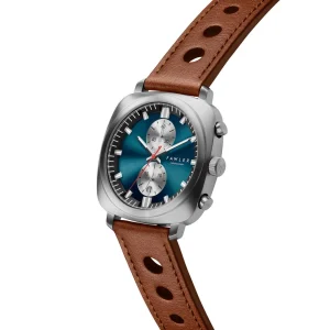 Fawler Callao | Montre Coussin Bleue solde en ligne 12