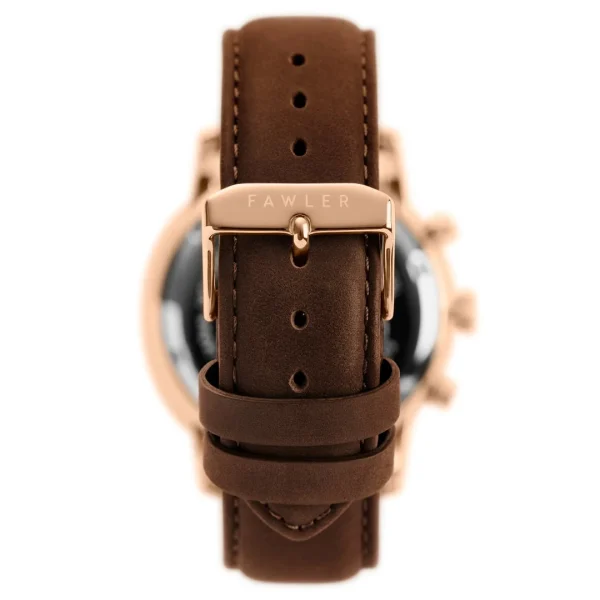 en vente Fawler Montre Chronographe Pluto Farrell 4