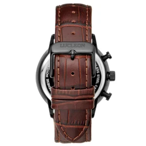 boutique en ligne france Lucleon Montre Layton Ternion En Acier Inoxydable 12