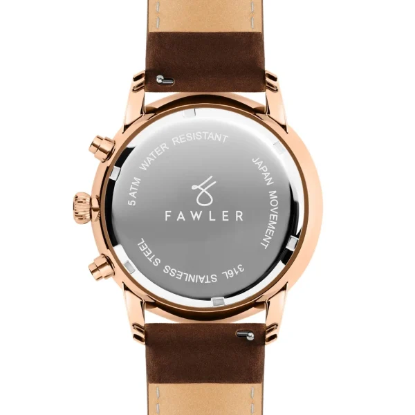 en vente Fawler Montre Chronographe Pluto Farrell 5