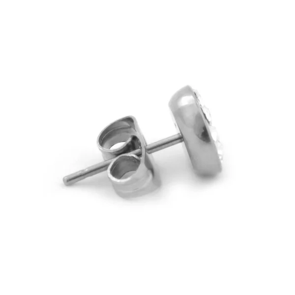 grande marque pas cher Fort Tempus Boucle D’oreille Zircone Blanc 7 Mm 3