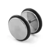 Fort Tempus Boucle D’oreille Argentée Avec Caoutchouc 10 Mm exclusivement disponibles 19