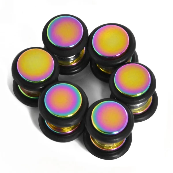 Fort Tempus Boucle D’oreille Magnétique Arc-en-ciel 6 Mm grossiste en ligne 3