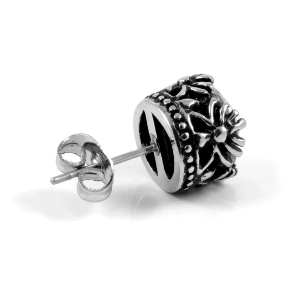 soldes pas cher Fort Tempus Boucle D’oreille Royale Avec Zircone De 9 Mm 3