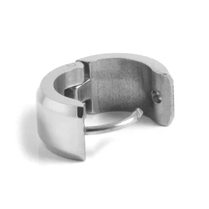 Fort Tempus Boucle D’oreille Ronde XL En Métal Argenté en ligne officielle 12