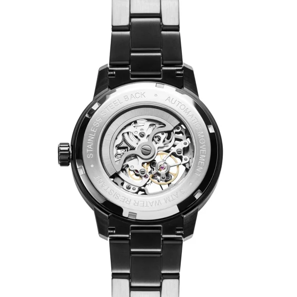 marque pas cher Seizmont Dante II | Montre Squelette Noire Avec Cadran En Fibre De Carbone 4