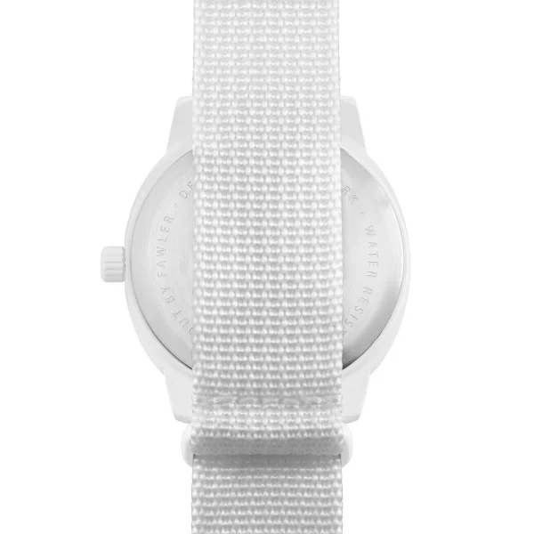 Fawler Scout | Montre Militaire Blanche à Bracelet NATO En Série Limitée vente pas cher en ligne 7