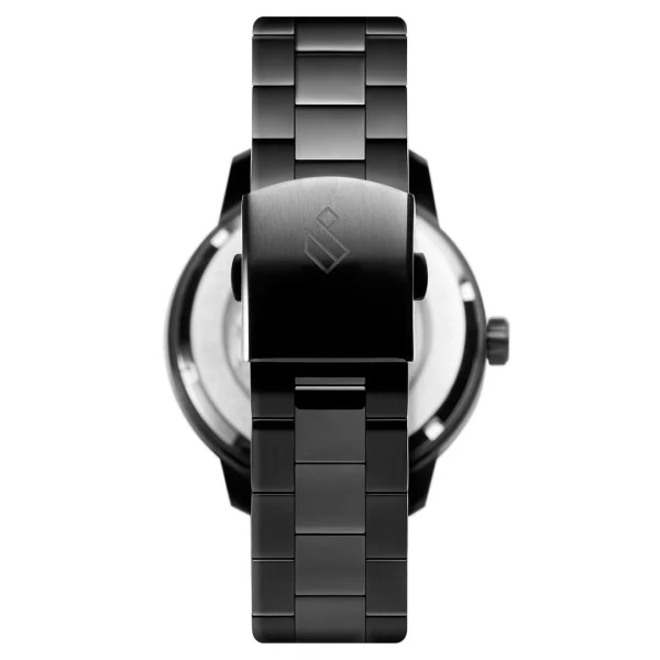 marque pas cher Seizmont Dante II | Montre Squelette Noire Avec Cadran En Fibre De Carbone 5