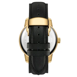 Fawler Beleza | Montre En Acier Inoxydable Doré Et Marbre Noir Distributeur Officiel 13